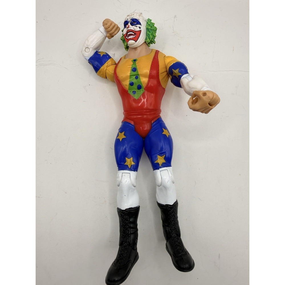 WWE Elite Doink the Clown Action Figure by Mattel WWF 2003 Series 34 Pls READ